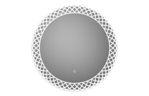 Turpins 1000x1000mm Round LED Mirror