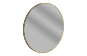 Tewin 500mm Round Mirror - Brushed Bronze