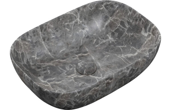 Orchard 460x330mm Ceramic Washbowl - Grey Marble Effect
