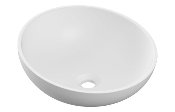 Inns 380x380mm 0TH Resin Washbowl - White