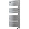Baron Curved Panel Ladder Radiator (550x1080x49mm) - Chrome