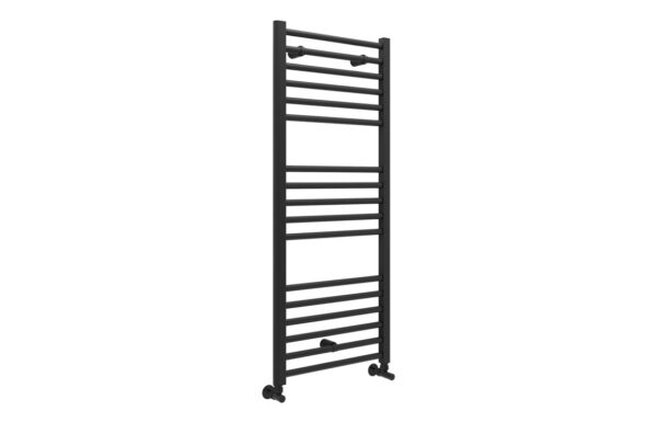 Ashdown Straight 30mm Ladder Radiator (500x1200x30mm) - Matt Black