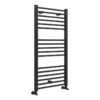 Ashdown Straight 30mm Ladder Radiator (600x1200x30mm) - Matt Black