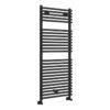 Dove Round Ladder Radiator (500x1190mm) - Black