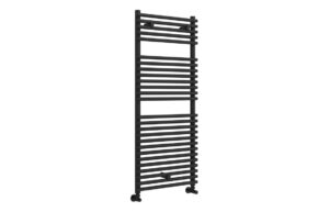 Dove Round Ladder Radiator (500x1190mm) - Black