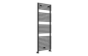 Dove Round Ladder Radiator (500x1450mm) - Black