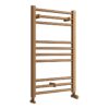 Ashdown Straight 30mm Ladder Radiator (500x800x30mm) - Brushed Bronze