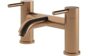 Fulton Bath Filler - Brushed Bronze