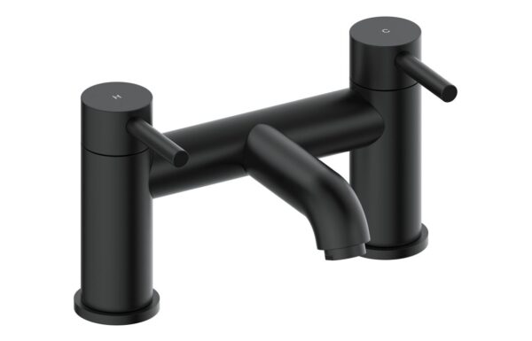 Fulton Bath Filler - Matt Black