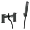 Glenwood Bath/Shower Mixer & Bracket - Matt Black