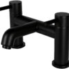 Vema Maira Deck Mounted Bath Filler - Matt Black