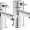 Twinwoods Bath Taps - Chrome