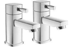 Twinwoods Bath Taps - Chrome