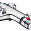 Deck Mounted Thermostatic Bath/Shower Mixer Valve - Chrome