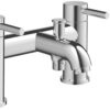 Fulton Bath/Shower Mixer & Bracket - Chrome