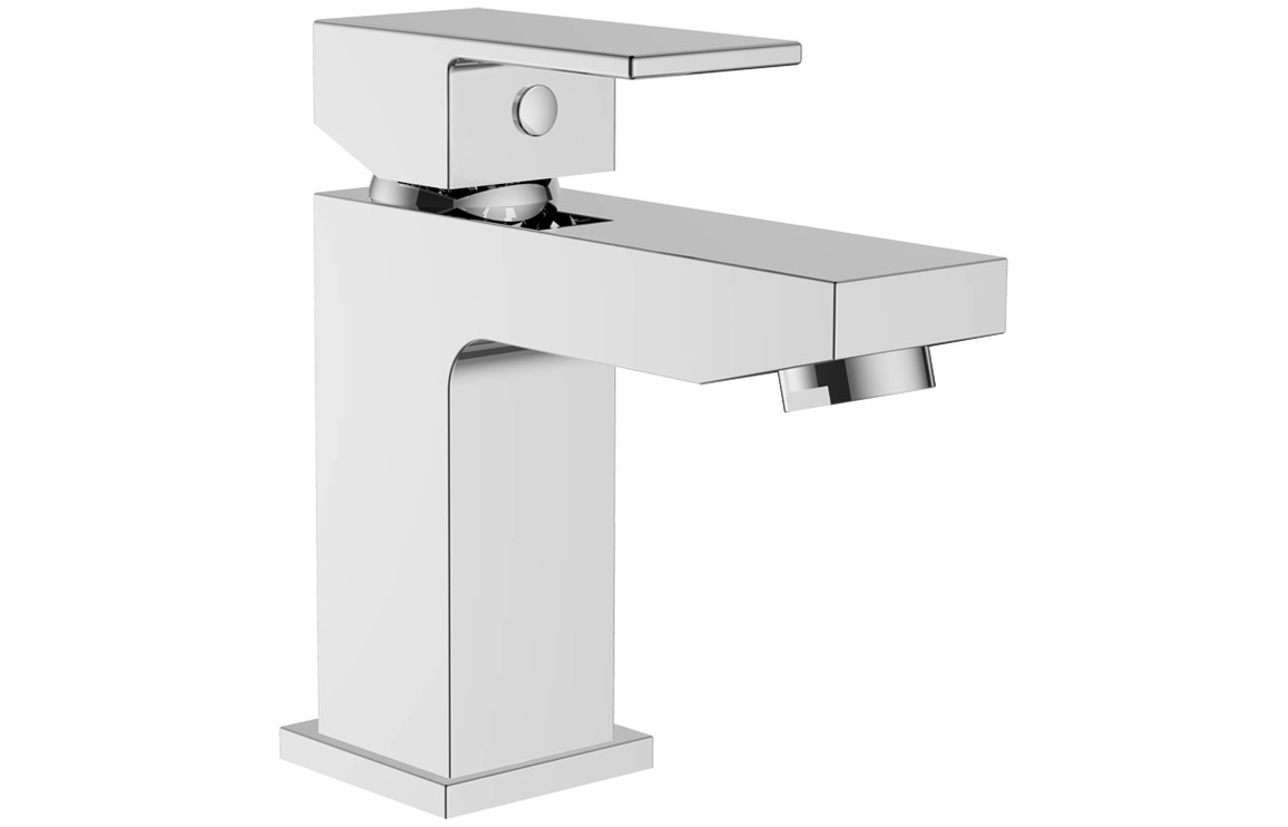 Peartree Cloakroom Basin Mixer & Waste - Chrome