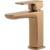 Barnwell Cloakroom Basin Mixer & Waste - Brushed Bronze