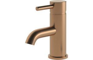 Fulton Basin Mixer & Waste - Brushed Bronze