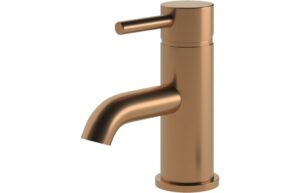 Fulton Cloakroom Basin Mixer & Waste - Brushed Bronze