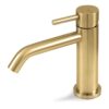 Vema Tiber Basin Mixer - Brushed Brass