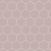Fibo Urban - Dusky Pink (Hexagonal) - Single