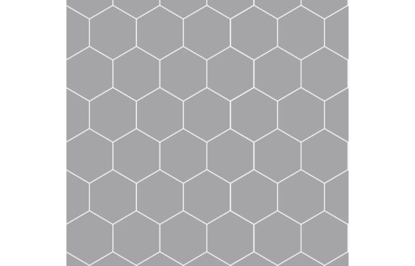 Fibo Urban - Medium Grey (Hexagonal) - Pk/2