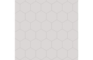 Fibo Urban - White Silk (Hexagonal) - Pk/2