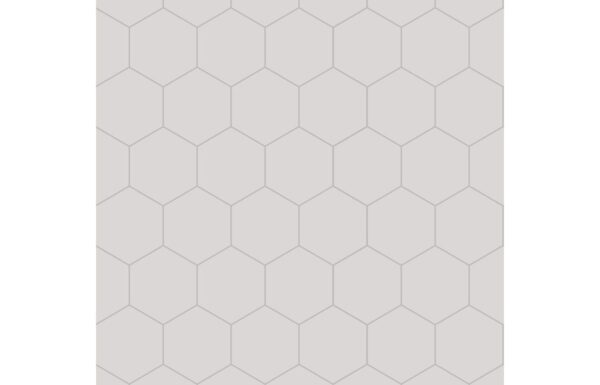 Fibo Urban - White Silk (Hexagonal) - Pk/2