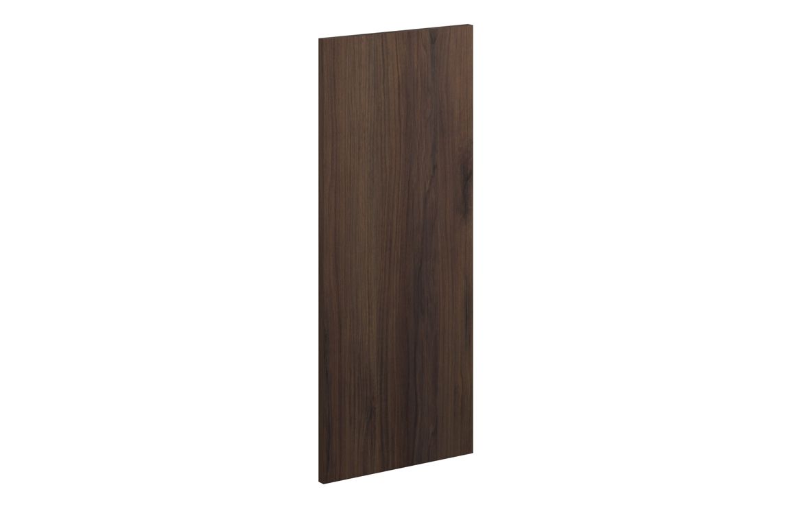Truro Standard Depth End Panel - Warm Walnut