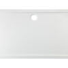 45mm Low Profile 1800x800mm Rectangular Tray & Waste - White