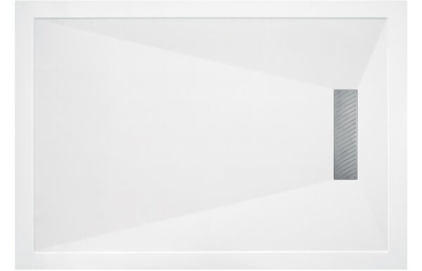 25mm Linear 1600x900mm Slim Rectangular Tray & Waste