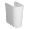 VitrA S20 185x295mm Semi Pedestal Only - White