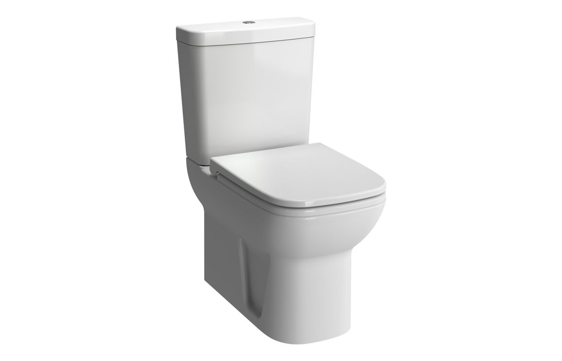 VitrA S20 Fully Shrouded Close Coupled Pan Only - White