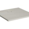 VitrA Leaf 800mm x 800mm Square Tray - Matt Taupe
