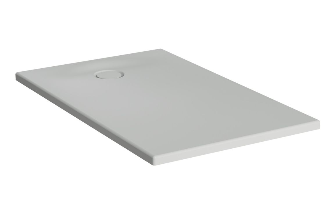 VitrA Leaf 1200mm x 750mm Rectangular Tray - Matt Gray