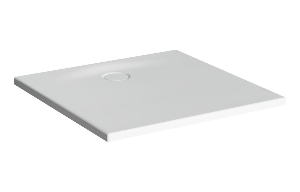VitrA Leaf 900mm x 800mm Rectangular Tray - Matt White
