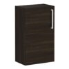 VitrA Root Flat 40cm 1 Door Slim Lower/Base Unit (LH Hinge) - Walnut