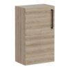 VitrA Root Flat 40cm 1 Door Slim Lower/Base Unit (LH Hinge) - Natural Oak