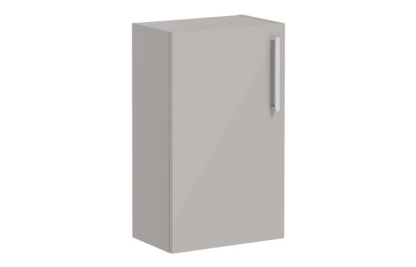 VitrA Root Flat 40cm 1 Door Slim Lower/Base Unit (LH Hinge) - Bright Sahara Beige