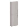 VitrA Root Flat 55cm 2 Door Slim Tall Unit (LH Hinge) - Bright Sahara Beige