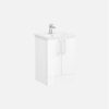 VitrA Zentrum 60cm 2 Drawer F/S Washbasin Unit - High Gloss White