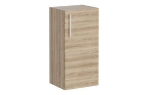 VitrA Root Flat 40cm 1 Door Lower/Base Unit (RH Hinge) - Natural Oak