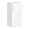 VitrA Root Flat 40cm 1 Door Lower/Base Unit (RH Hinge) - High Gloss White