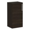 VitrA Root Flat 40cm 1 Door Lower/Base Unit (LH Hinge) - Walnut