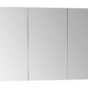 VitrA 1220x695mm Mirrored Cabinet - Brushed Chrome