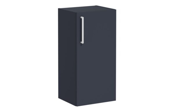 VitrA Root Flat 40cm 1 Door Lower/Base Unit (RH Hinge) - Matt Dark Blue