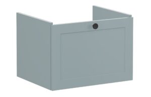 VitrA Root Classic 60cm 1 Drawer Washbasin Unit - Matt Fjord Green