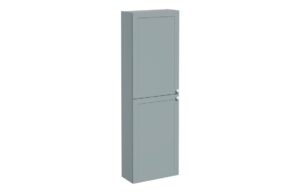 VitrA Root Classic 55cm 2 Door Slim Tall Unit (LH Hinge) - Matt Fjord Green