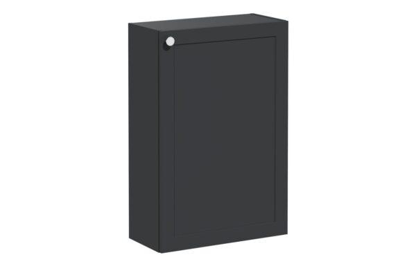 VitrA Root Classic 55cm 1 Door Slim Lower/Base Unit (RH Hinge) - Matt Graphite