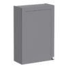 VitrA Root Classic 60cm 1 Door Upper/Wall Unit (LH Hinge) - Matt Grey